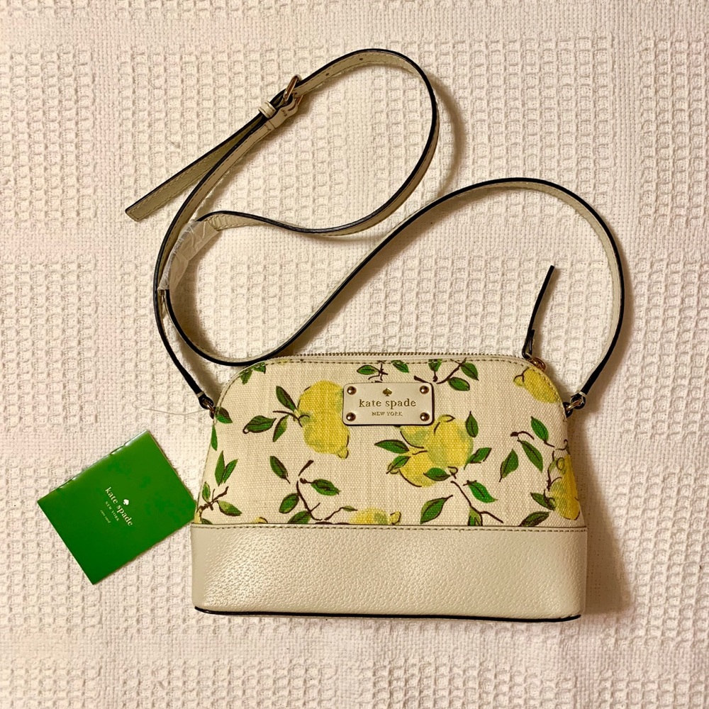 NEW limited edition Kate Spade Lemon Crossbody
